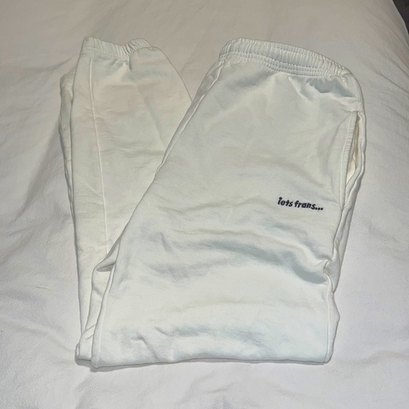 Pacsun white joggers - Picture 1 of 3